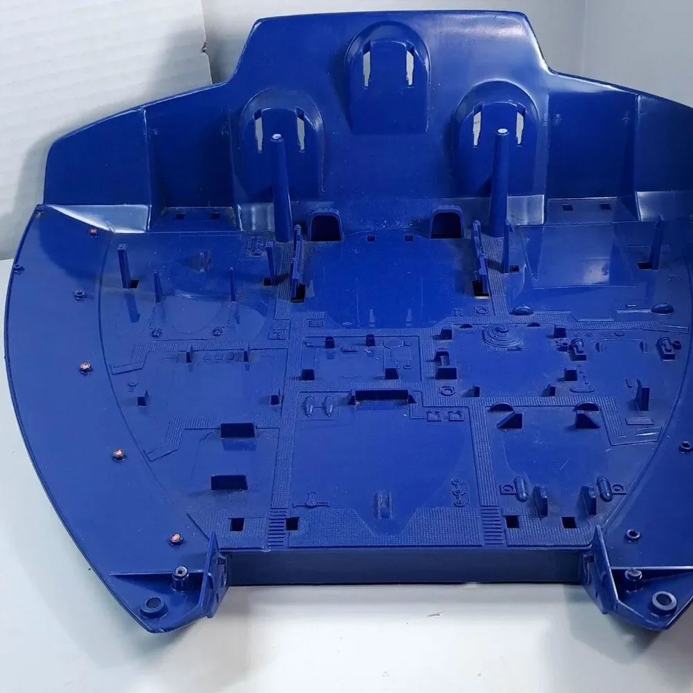 Manta Force Command Ship Bluebird Toys replacement part 1986‎ blue bottom panel.